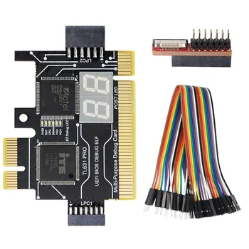 TL631 PRO Универсальный ноутбук PCI Диагностическая карта PCI-E Mini LPC Материнская плата Диагностический анализатор Тестер Отладочные карты