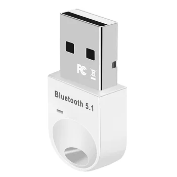 USB Bluetooth Адаптер 5.1 Bluetooth Приемник USB Bluetooth5.1 Dongle Передатчик Aptx Мини Адаптер для портативных ПК Динамик